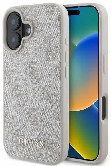 Guess GUHCP16SG4GFPI iPhone 16 6.1" roosa kõva ümbris 4G Classic