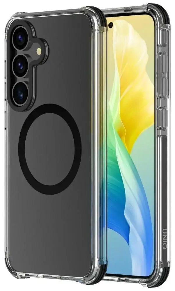 UNIQ Combat dėklas Samsung Galaxy S25+, Magclick Charging, juodas