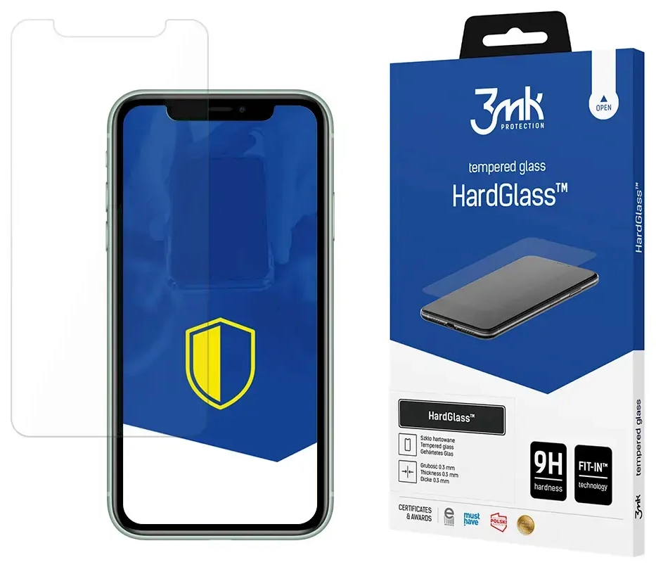 3mk HardGlass™ aizsargstikls telefonam iPhone 11