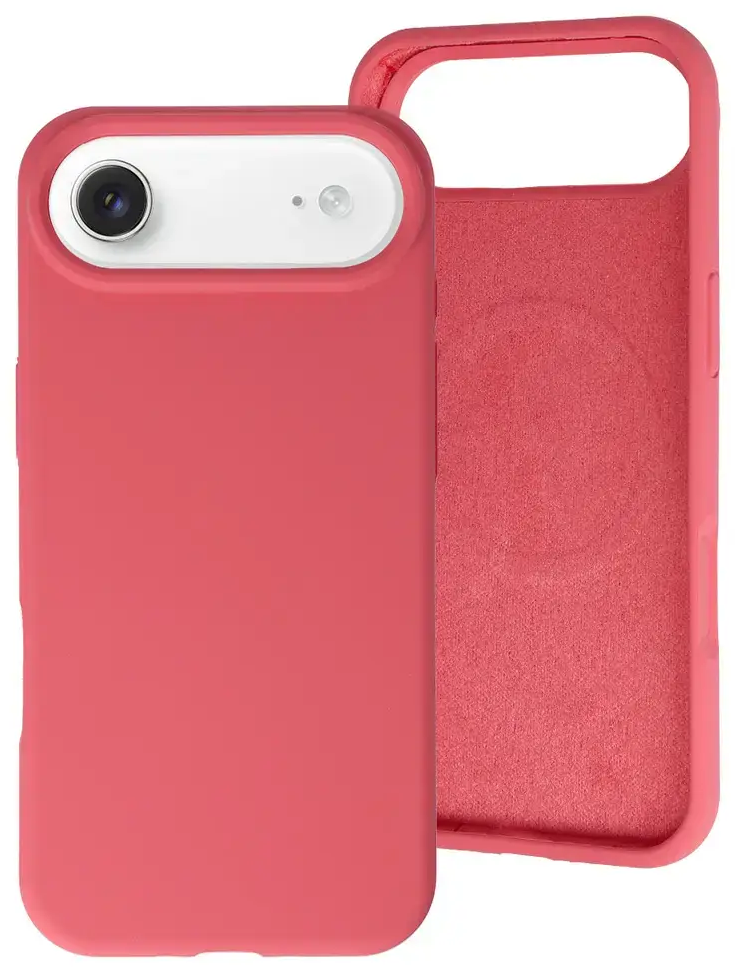 MagColor Pure maciņš telefonam iPhone 17 Air sarkans