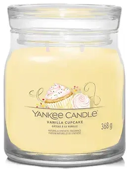 Yankee Candle Vanilla Cupcake signature candle medium 368 g