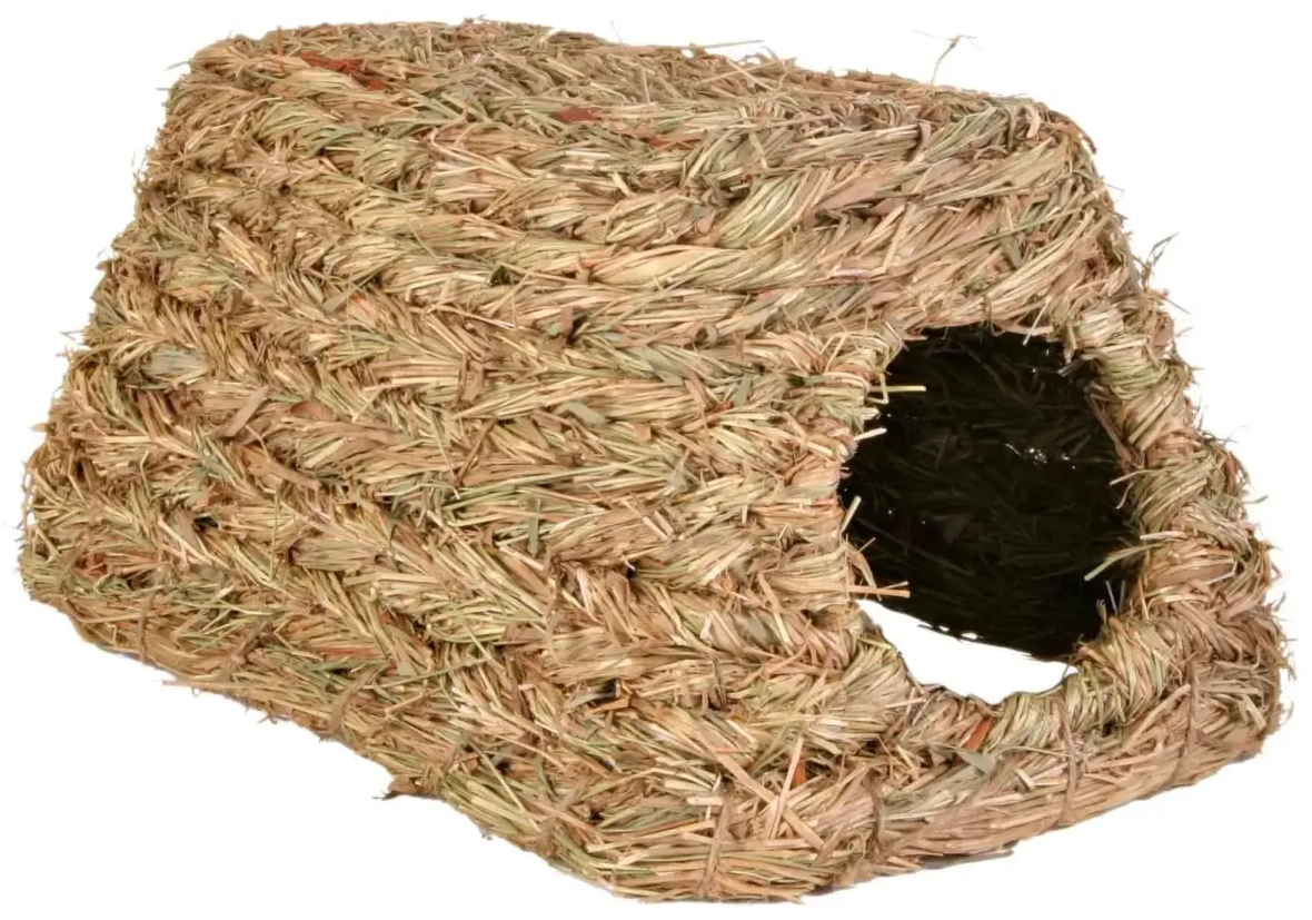 Hay house for degus and guinea pigs : Trixie Grass House, 18*13*28cm