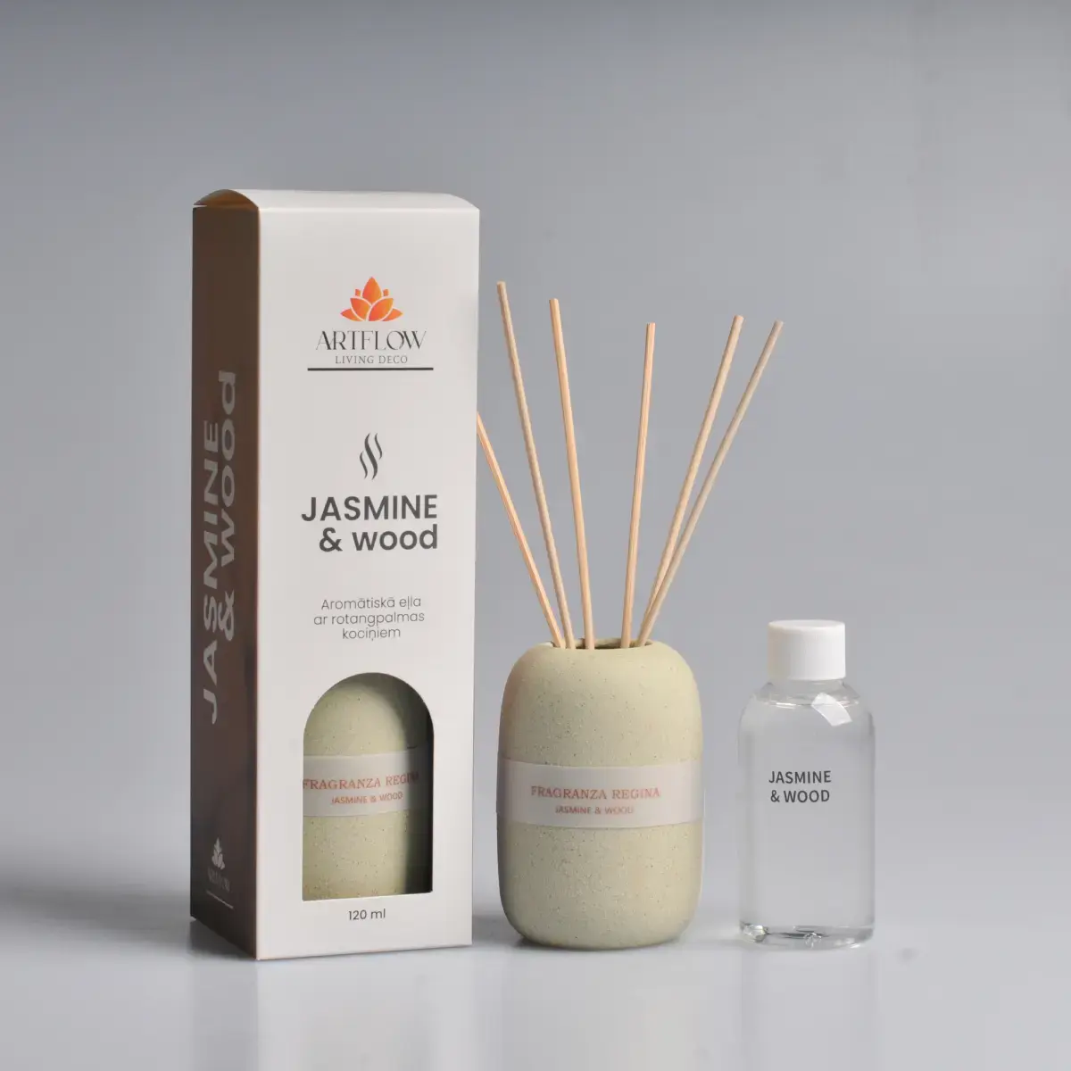 Aromatinis aliejus JASMINE & WOOD, 120ml