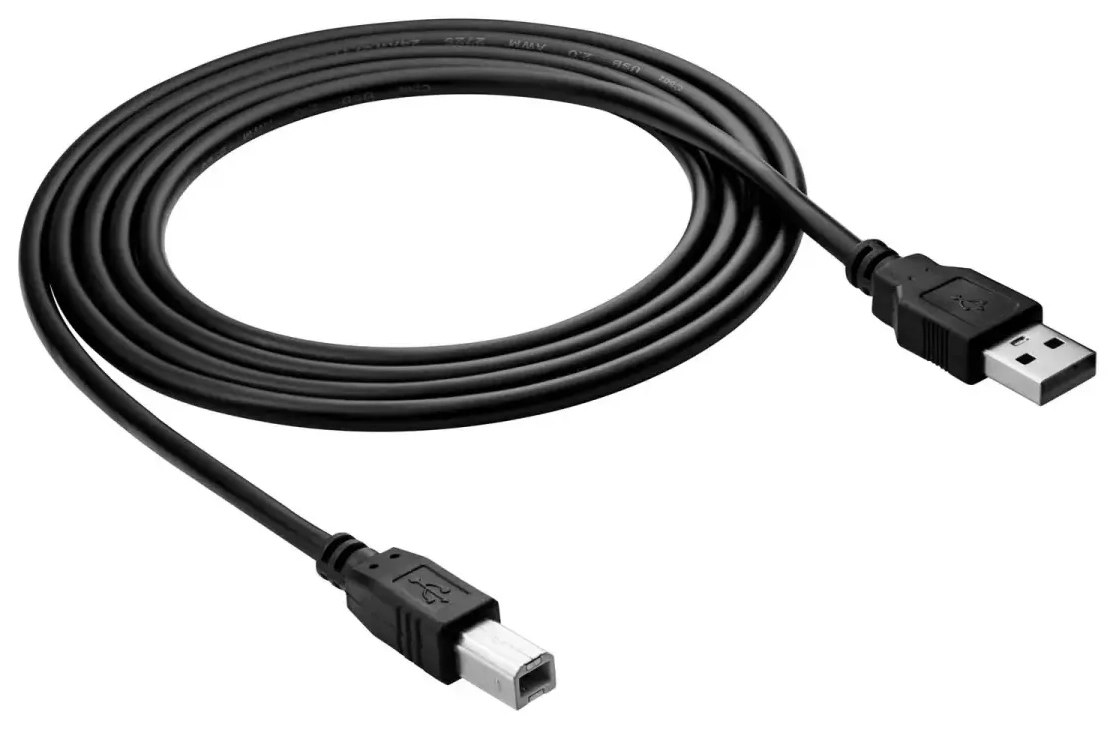 Akyga AK-USB-04 USB-kaabel USB-A (M) - USB-B (M) 2.0 1,8 m must
