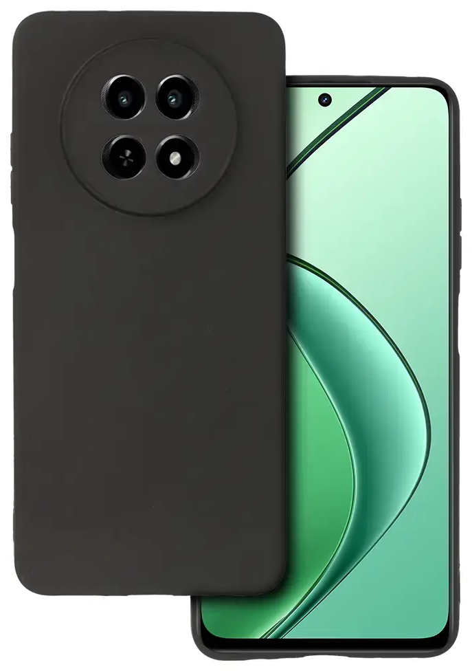 Back Case MATT for REALME 12X Black