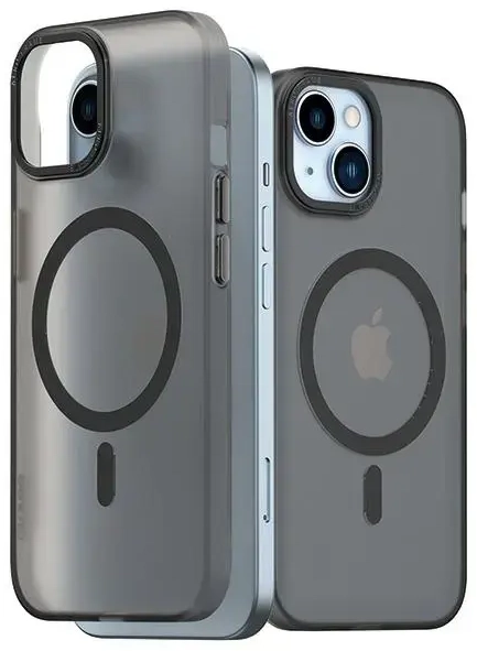 Araree etui Aero Frame iPhone 15 6.1" przeźroczysty-czarny|clear black AR20-01828D
