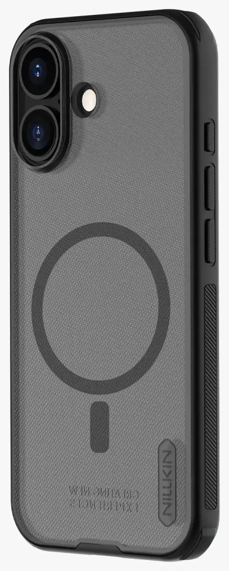 Nillkin Super Frosted PRO Magnetic Back Cover for Apple iPhone 17 Transparent Black