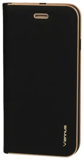Vennus Book Case with frame for Xiaomi Redmi 10A black