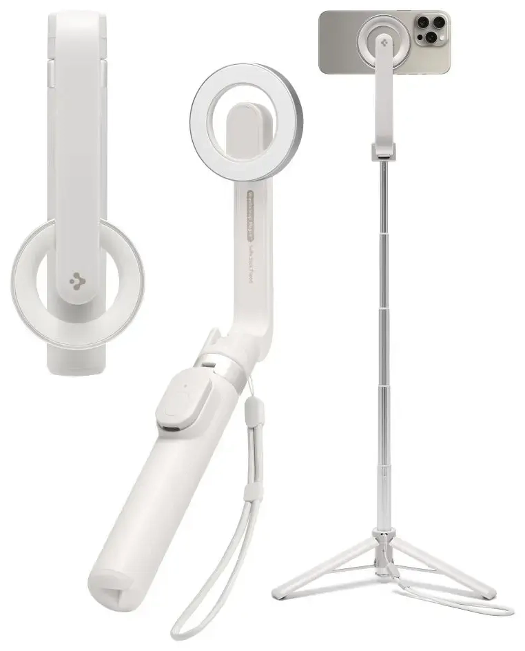 SPIGEN S571W MAGSAFE BLUETOOTH SELFIE STICK TRIPOD DUNE BEIGE