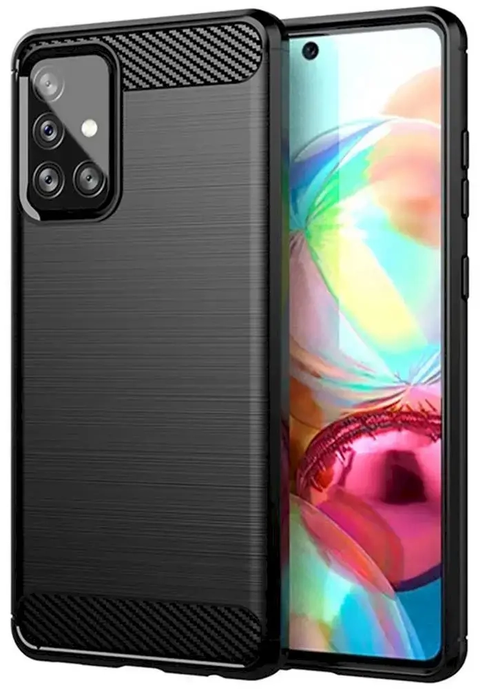 Fusion trust silikona aizsargapvalks Samsung A725 | A726 Galaxy A72 | A72 5G melns