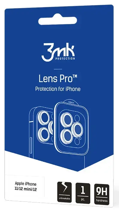 Samsung Galaxy S24 Ultra - 3mk Lens Protection Pro Black screen protector