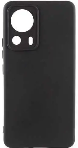 Fusion elegance fibre izturīgs silikona aizsargapvalks Xiaomi 13 Lite melns