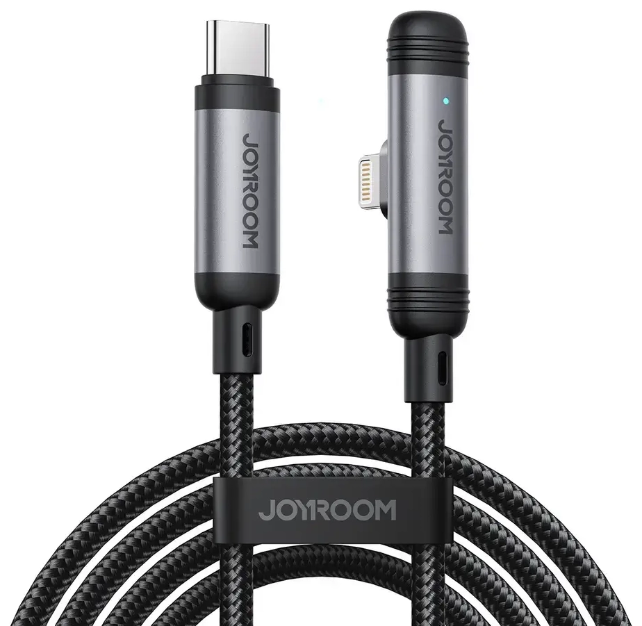 Joyroom S-A56 EnjoyX Series провод для передачи данных и зарядки | USB-C на Lightning | 30W | 1.2m | чёрный