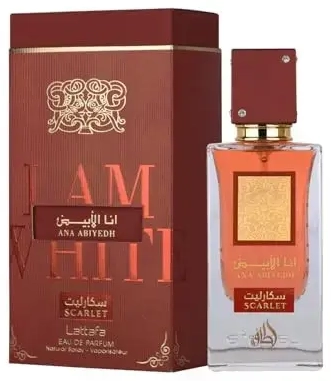 Lattafa Ana Abiyedh Scarlet parfüüm naistele (EDP) 60 ml