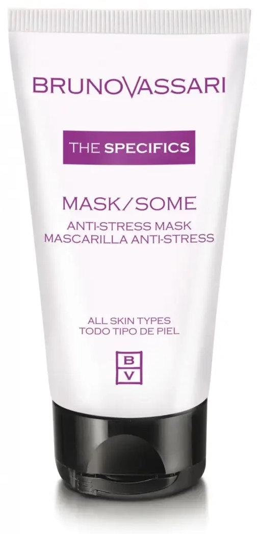 Bruno Vassari, The Specifics, Vitaminas A, Stresą mažinanti, Dieninė & naktinė kreminė kaukė, Veidui, 50 ml
