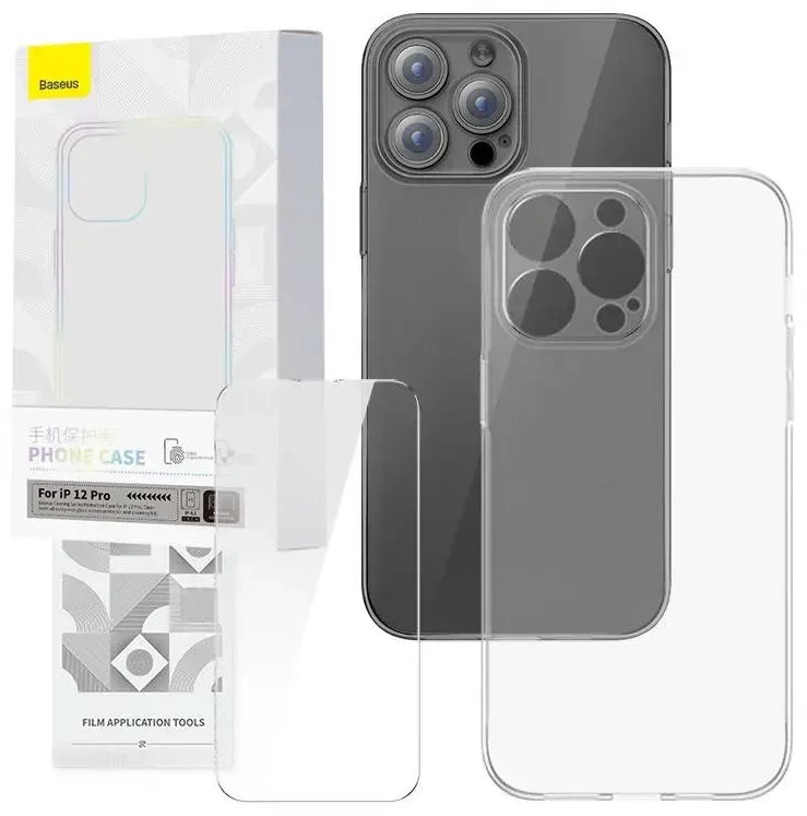Baseus Corning aizsargstikls telefonam iPhone 12 Pro