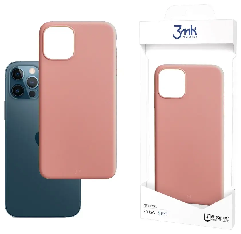 Apple iPhone 12|12 Pro - 3mk Matt Case lychee