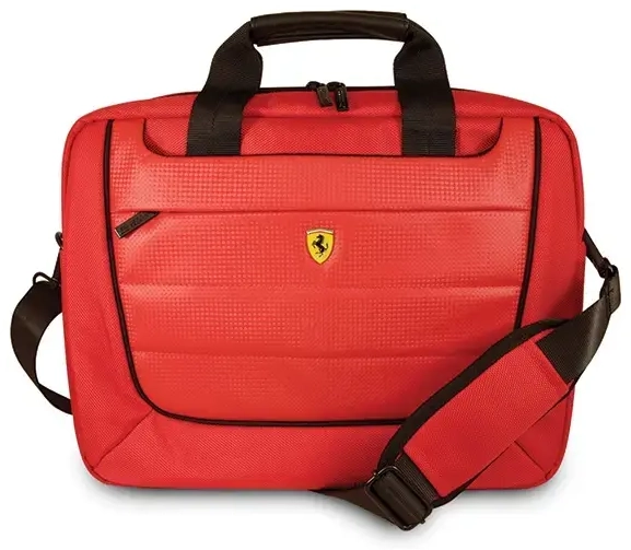 Ferrari krepšys FECB15RE nešiojamajam kompiuteriui 16" raudonas|raudonas Scuderia