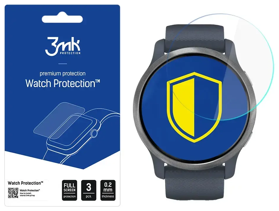 Garmin Venu 2 - 3mk Watch Protection™ v. ARC+ screen protector