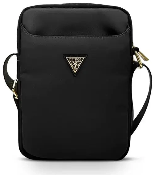 Guess Bag GUTB10NTMLBK 10" black Nylon Triangle Logo