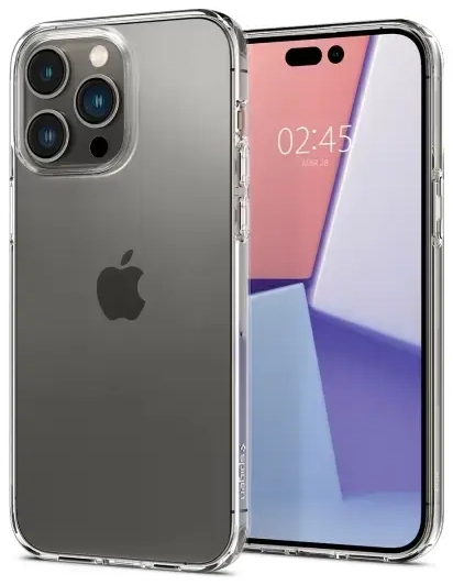 Case SPIGEN Liquid Crystal ACS04953 for Iphone 14 Pro - Crystal Clear