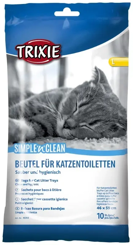 Maišeliai kačių tualetui : Trixie Bags for Cat Litter Trays 46*59, 10 vnt.