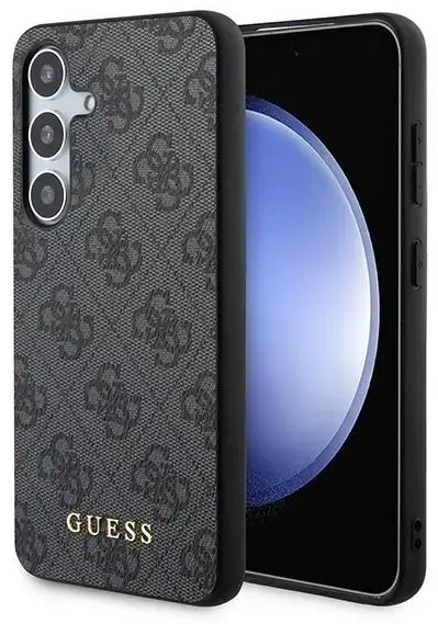 Guess GUOHCSA35G4GFGR A35 A356 czarny|black hardcase 4G Metal Gold Logo