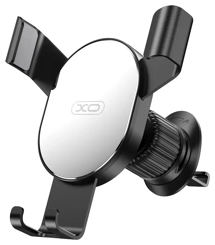 XO car holder 126 silver-black for air outlet