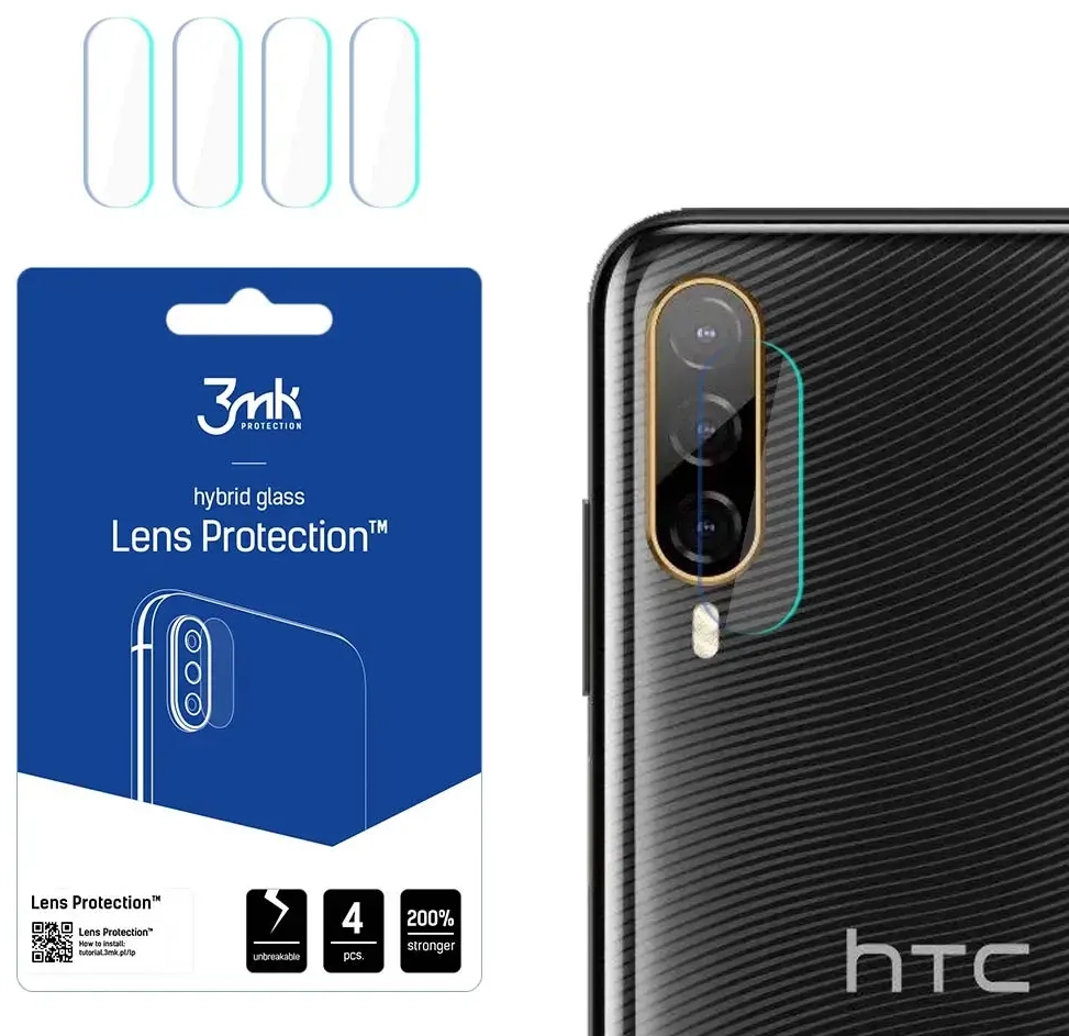 HTC Desire 22 Pro - 3mk Lens Protection™ screen protector