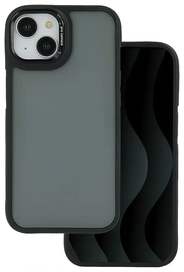 Crystal Black case for Samsung Galaxy S24 FE black