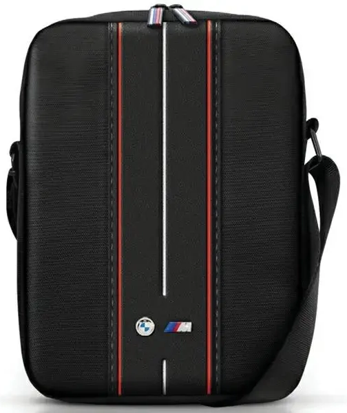 Torba BMW BMTB10COMPVSKR Tablet 10" czarny|black Nylon Red Stripe