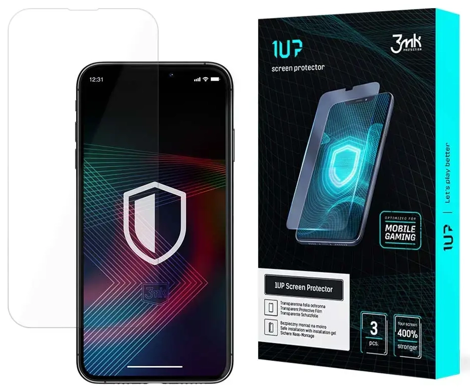 3mk 1UP aizsargstikls telefonam iPhone 14 Max | iPhone 14 Pro Max