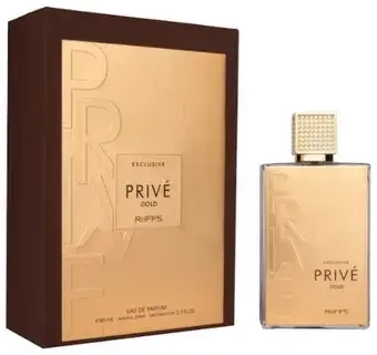 "Riiffs Exclusive Prive Gold kvepalai vyrams 80 ml".