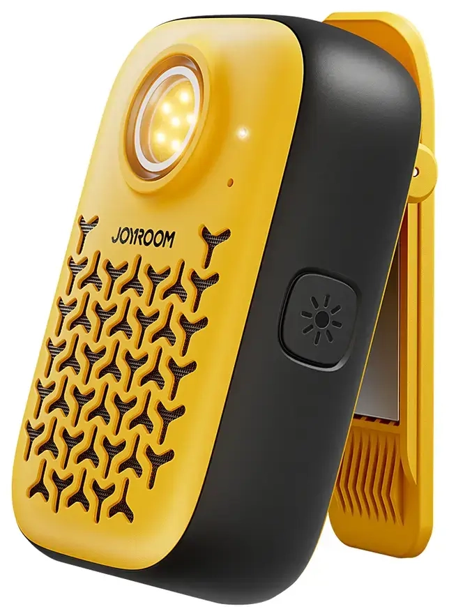 Joyroom Maya JR-MS03 portable Bluetooth speaker with built-in flashlight, resistant - yellow