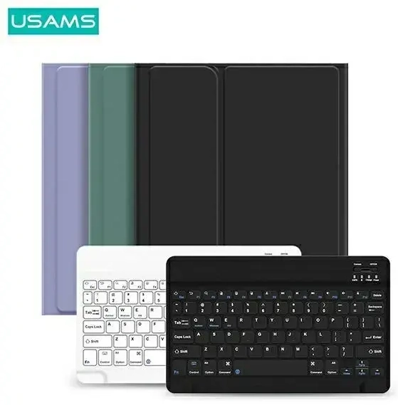 USAMS Winro чехол с клавиатурой iPad Pro 11" черный чехол-черная клавиатура|черная обложка-черная клавиатура IP011YRXX01 (US-BH645)