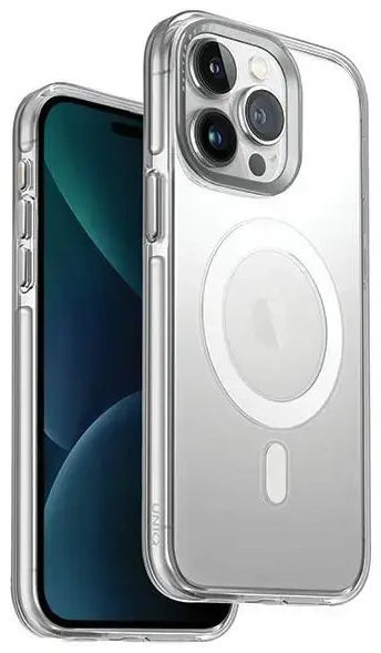 UNIQ etui Calio iPhone 15 Pro Max 6.7" Magclick Charging przezroczysty|transparent