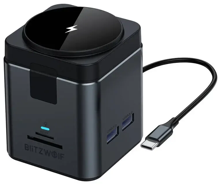 „Blitzwolf“ 9-in-1 dokijaam BW-TH17 + 15W laadija