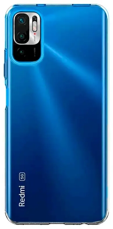 Fusion Ultra Back Case 1 mm Izturīgs Silikona Aizsargapvalks Xiaomi Redmi Note 10 5G | Poco M3 Pro Caurspīdīgs