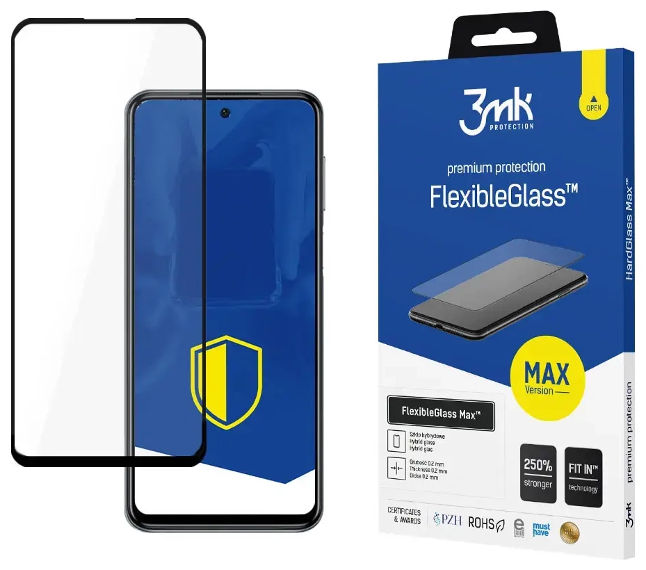 Xiaomi Redmi Note 10s|10 4G Black - 3mk FlexibleGlass Max™ screen protector