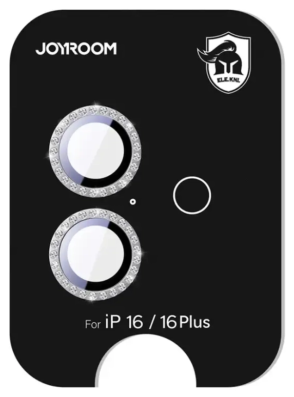 Защитное стекло Joyroom JR-MSJ0272 для объективов iPhone 16|16 Plus - серебряное
