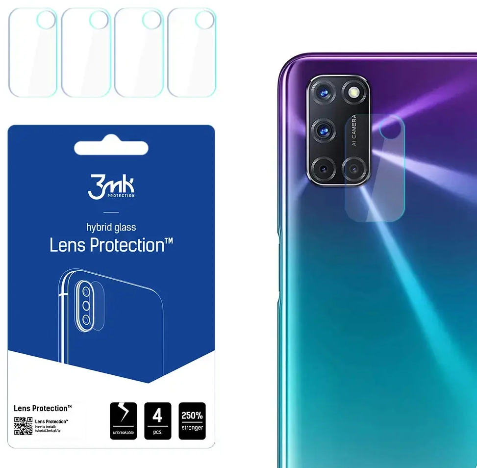 Oppo A72 - 3mk Lens Protection™ screen protector