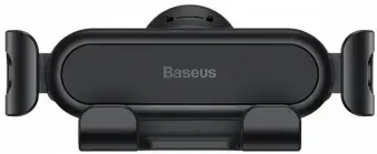 Baseus gravitatsiooniline autohoidik Lite ventilatsioonirestile (must)