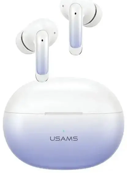 USAMS Słuchawki Bluetooth 5.3 TWS X-don series ENC bezprzewodowe niebieski gradient|gradient blue BHUENCXD03 (US-XD19)