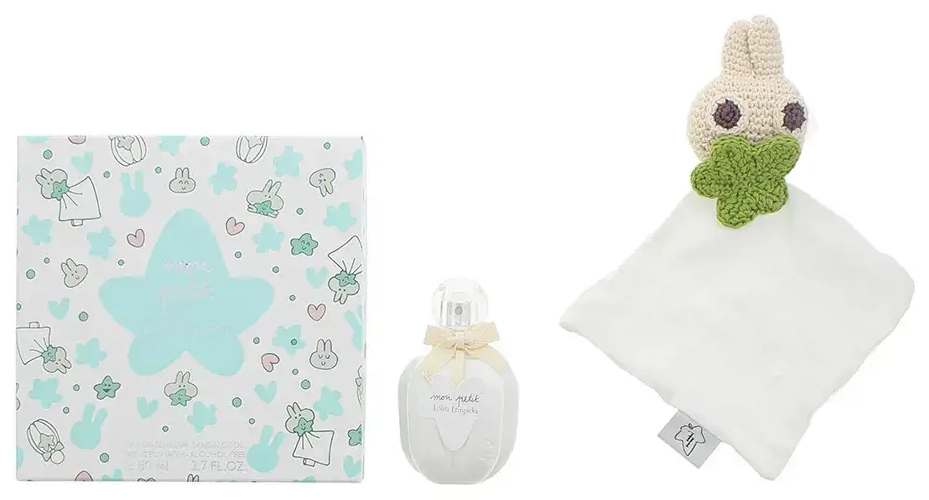 Set Lolita Lempicka: Mon Petit, Scented Spray, For Women, 80 ml + Mon Petit, Bunny, Collectible Plush Toy