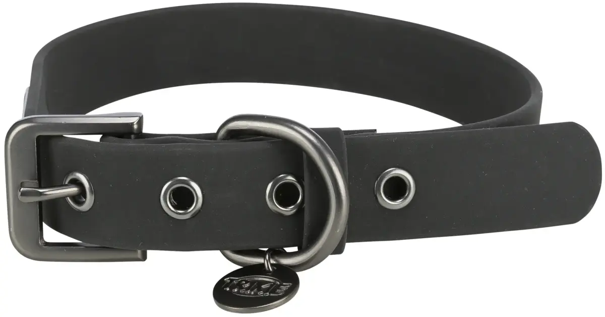 Kakla siksna - Trixie CityStyle collar, PVC, L–XL: 50–57 cm|30 mm