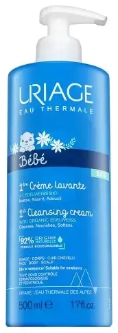 Uriage Bébé Nourishing Protective Cleansing Cream 1. attīrošs krēms ar bioloģisko edelveisu 500 ml