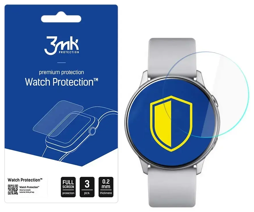Samsung Galaxy Watch Active - 3mk Watch Protection™ v. ARC+ screen protector