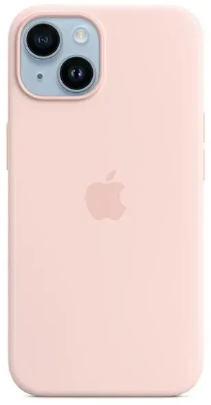 MPT73ZM|A Apple Silicone Magsafe Cover for iPhone 14 Plus Chalk Pink