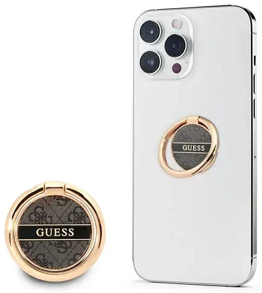 Guess Ring stand GURSHG4SK black 4G