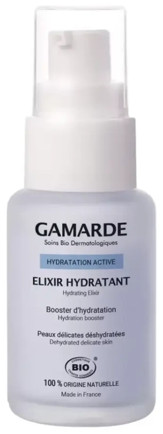 Gamarde, Elixir, Aloe Vera, Hydrating, Daily, Serum, Face, 30 ml